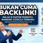 faktor penentu ranking google