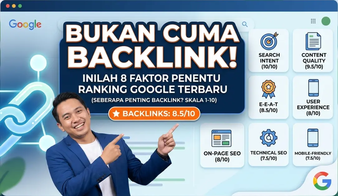faktor penentu ranking google